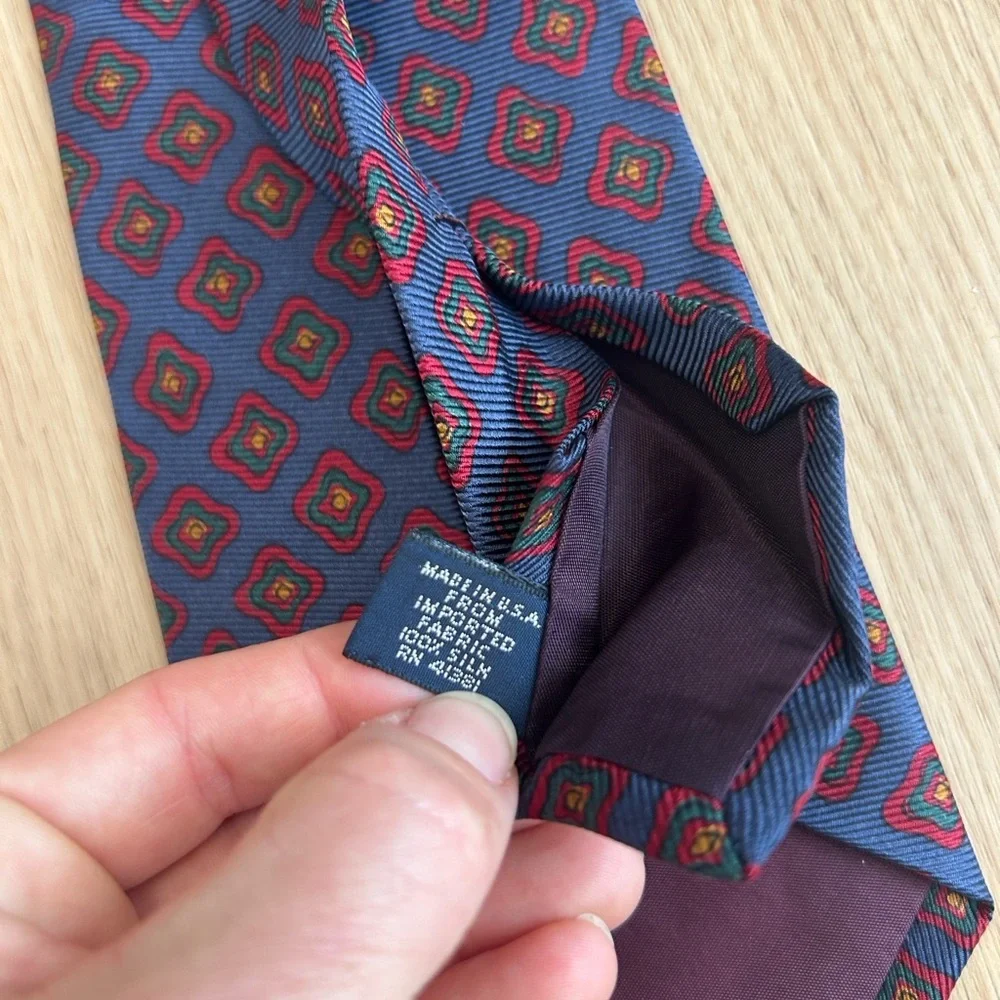Vintage Polo by Ralph Lauren 100% Silk Tie